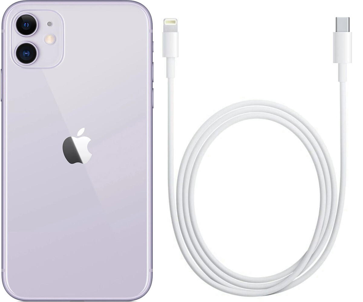 Apple iPhone 11 64GB Dual Sim Purple (MWN52)